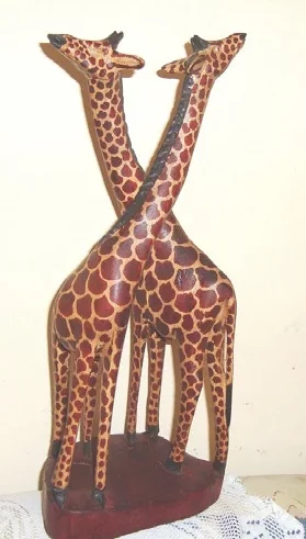 Twin Giraffe