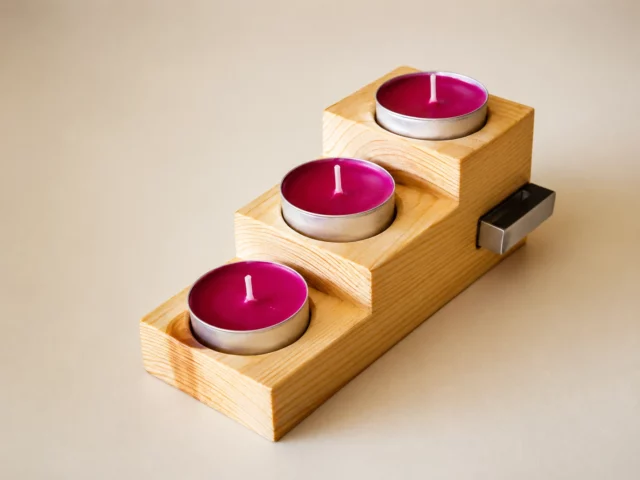 Handmade Tealight Candle Holder