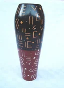 Batik Flower Vase
