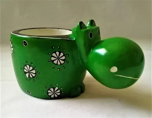 Green Candle Holder