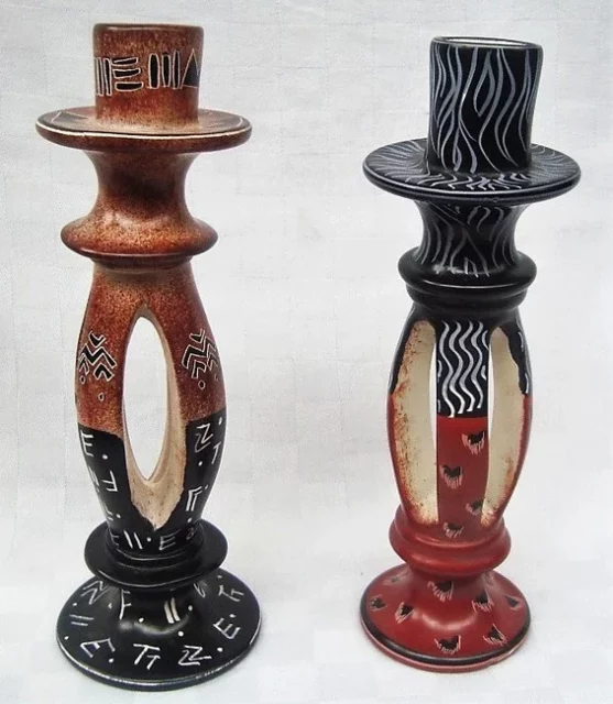 Twin Candle Holders
