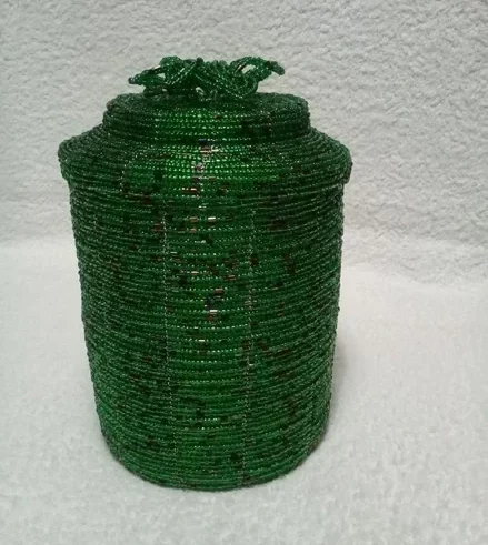 Beaded Container
