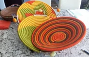Fruit Table Basket with Brass